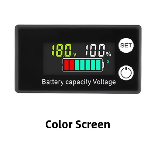 Battery Voltmeter DC 8-100V Capacity Display Power Meter Lithium D 1
