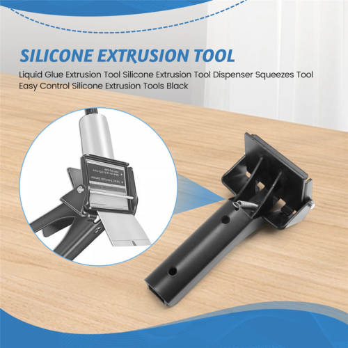 Liquid adhesive extrusion tool, silicone extrusion tool, black 2