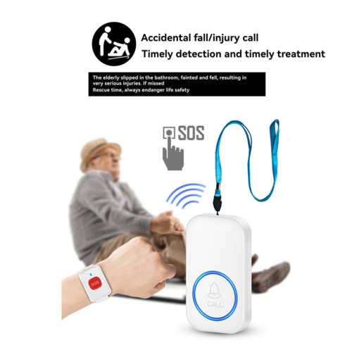 Wireless call button, paramedic pager watch, pager EU plug 1