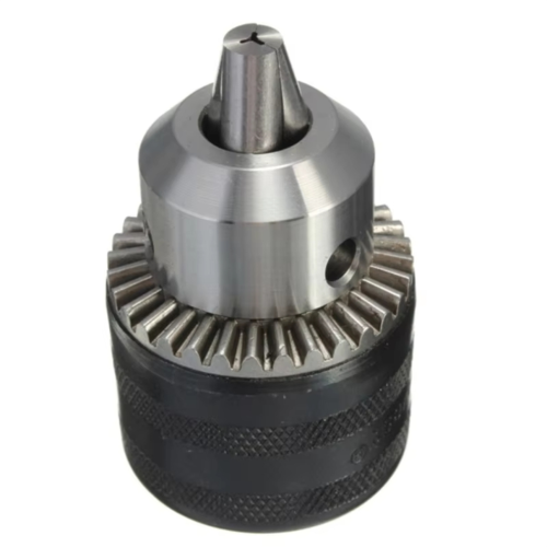 3-Backen-Bohrfutter 1,5–10 mm, Schnellwechseladapter 2