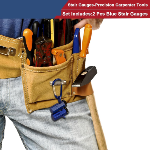 Stair gauges for frame angles – Precision carpentry tools 2