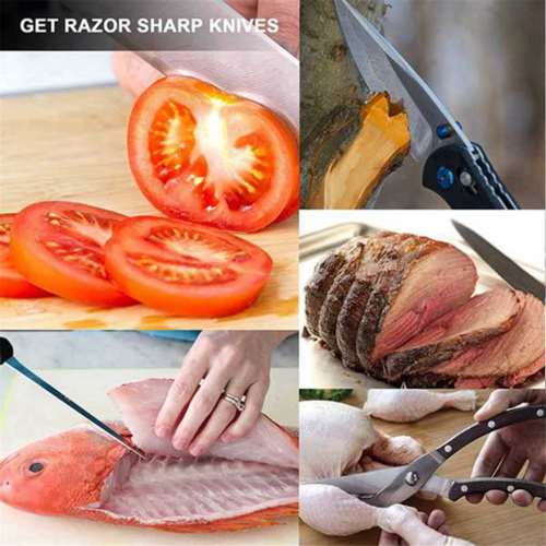 4-piece diamond knife sharpener whetstone set: grit 240/400/1000/2000 2