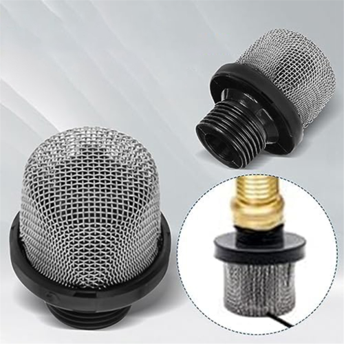 Inlet screen for airless paint sprayers 2