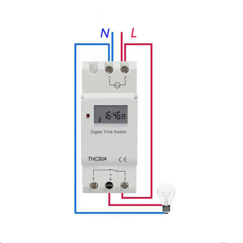 New type DIN rail 2-wire weekly 7-day programmable timer 1
