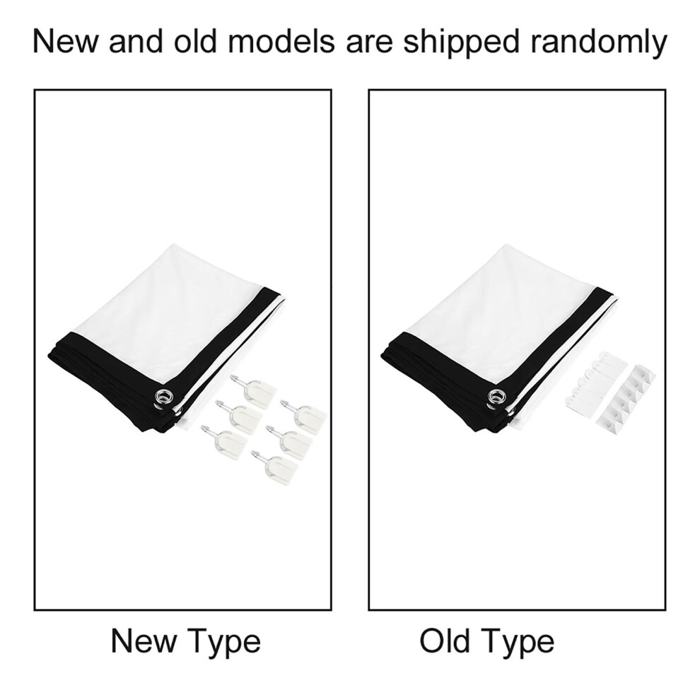 Foldable 84In 16:9 Projector Screen 3D 7055741801488