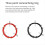 3-Point Astrophotography Guide Retaining Rings 90mm Red 4