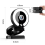 4K HD camera with fill light, laptop PC computer live streaming camera 2