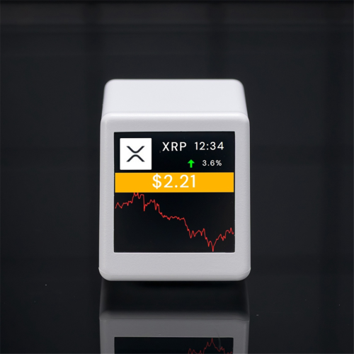 Ny 2.4G WiFi-kryptospårare Kryptoprisdisplay för NerdMiner C 2