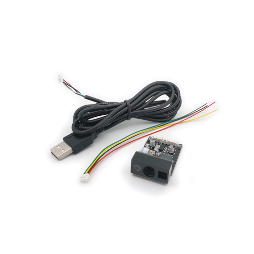 GM865 1D 2D Barcode Scanner USB TTL QR Code Module CMOS, close-up lens 1