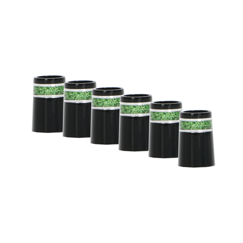 10 pieces Golf Sleeve Ferrule for Golf Iron Tips, Green 1