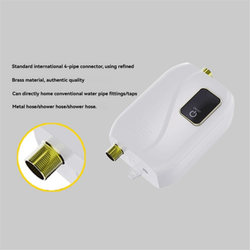 Instantaneous water heater mini kitchen fast heater household EU plug 2