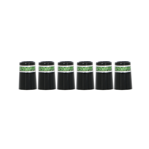 10 pieces Golf Sleeve Ferrule for Golf Iron Tips, Green 2
