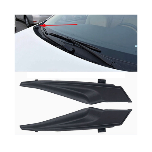 1 pair of front windshield wrap-around corner wipers for 2014–2019 1