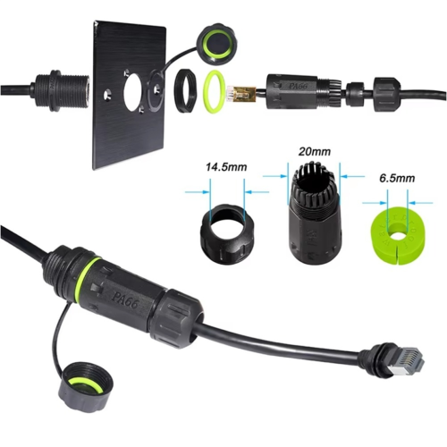 Ethernet Adapter Gen 3 Mini for cable extension to RJ45 1