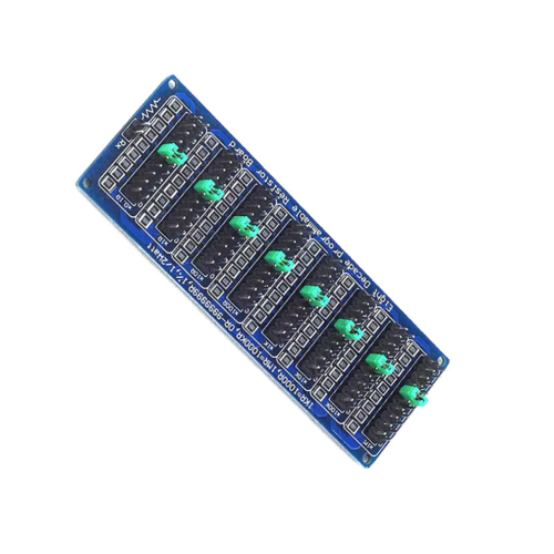 Eight-decade resistor board, 0.1R-9.9999999MR (0-10MΩ), step accuracy 1