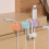 6 magnetic cable management clips for data cables, white 2
