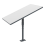 For roof mounting, T-type mast bracket with adapter 2