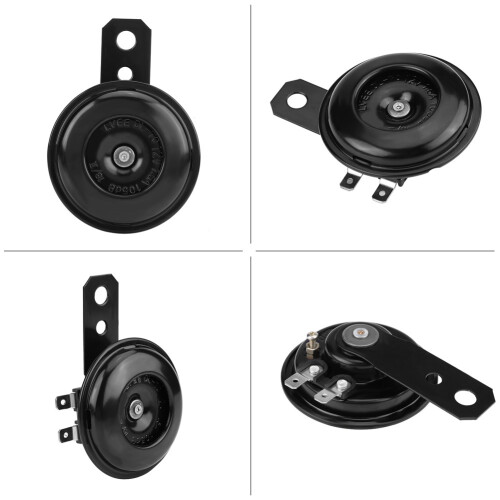 Black Waterproof Horn for Scooter Moped 2