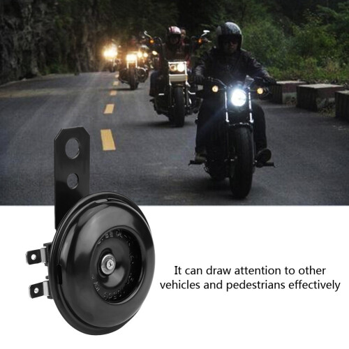 Black Waterproof Horn for Scooter Moped