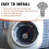 8-piece felt disc replacement for espresso machine grinders 4