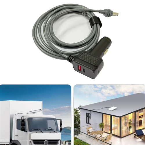 Für Mini-Netzkabeladapter auf Gleichstromkabel, 5 Meter 2