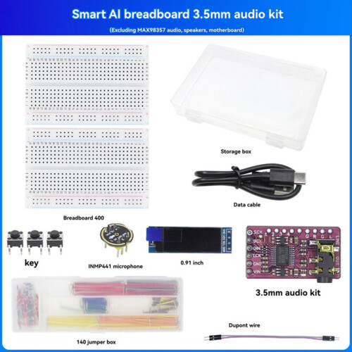 KI-Sprachchat-Roboter-Breadboard-3,5-mm-Audio-Kit für KI-Sprachroboter 1