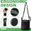 Adjustable, elastic hay feed bag for horses – 24 x 25 cm 4