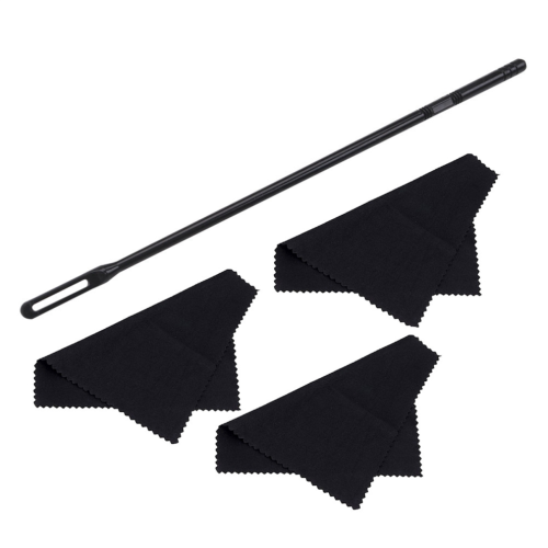Flute cleaning rod, cleaning cloth set for wind instruments 1