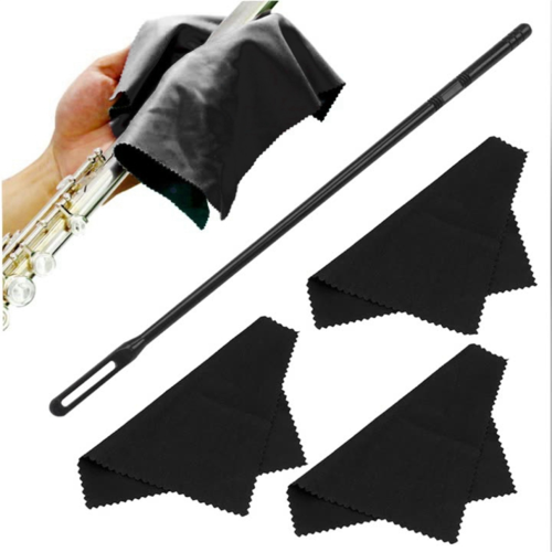 Flute cleaning rod, cleaning cloth set for wind instruments 2