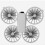 Replacement blade for FLIP Propeller 4022F, red 4