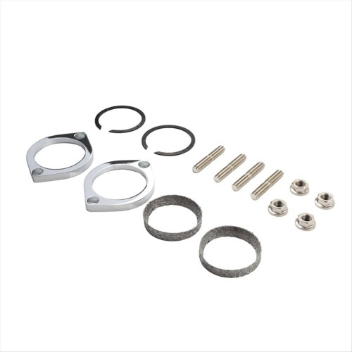 Exhaust flange mounting kit: flanges, gaskets, nuts, washers for 1