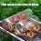 Rolling grill basket, grill nets for grilled vegetables, (large + small) 4