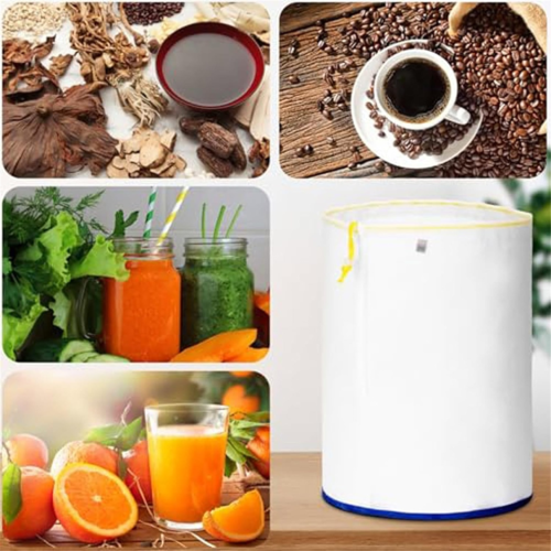 5-pack med 5-gallons nätfilterpåsar, 5-gallons filterpåsar 2