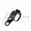 Motorcycle Turn Signal Bracket 2 Pack for 30-45mm Front Fork Scooter Black 2