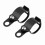 Motorcycle Turn Signal Bracket 2 Pack for 30-45mm Front Fork Scooter Black 12