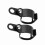 Motorcycle Turn Signal Bracket 2 Pack for 30-45mm Front Fork Scooter Black 14