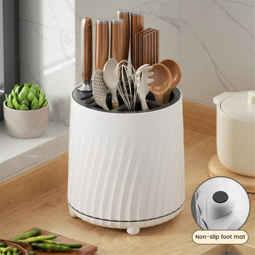 360 degree rotating kitchen knife holder B 1