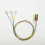 Disposable electrode patches with wire, DIN electrode cable with 3 wires 2