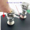 Magnetic miniature PCB clips secure motherboard components. 3
