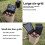 Camping Gas Tanks Storage Bag Protective Cover Black Small 3
