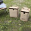 Camping Gas Tanks Storage Bag Protective Cover Black Small 4