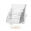 A4 file display, transparent storage box, A4, single-layer file sorter, white 2