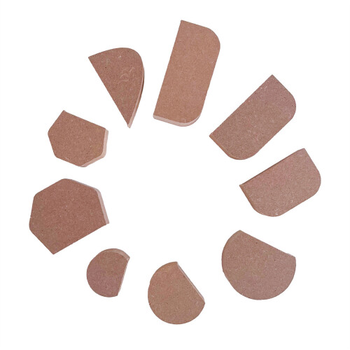 Multifunctional Pottery Shaping Set Featuring 9 Different Handle