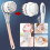 Waterproof electric bath brush, spa shower brush with long handle 2