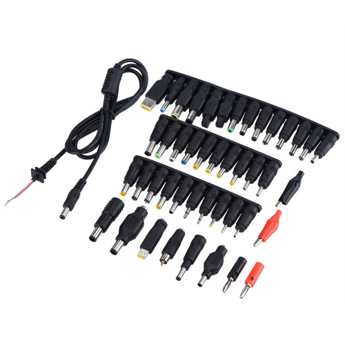 44PCS Universal Laptop DC Power Plugs 5.5*2.1mm Multi-Size Set 1