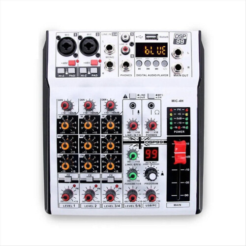 Professional digital 4-channel audio mixing console (EU) 1