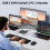 8K USB C KVM-Switch, USB3.1 Typ-C-Splitter 2