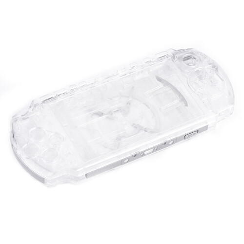Replacement Transparent Shell Case for PSP 3006, PC Material, 17x7x2cm 2