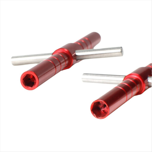 2.0 2.5 Hex Nut Tool for 1/18 1/24 RC Crawler Car Red 1