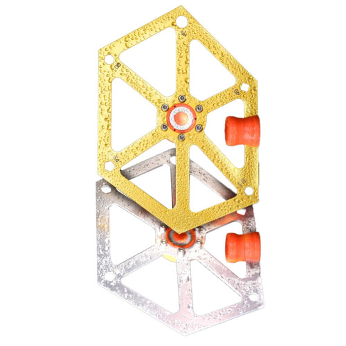 Multifunctional hexagonal ruler for angle setting in woodworking 1